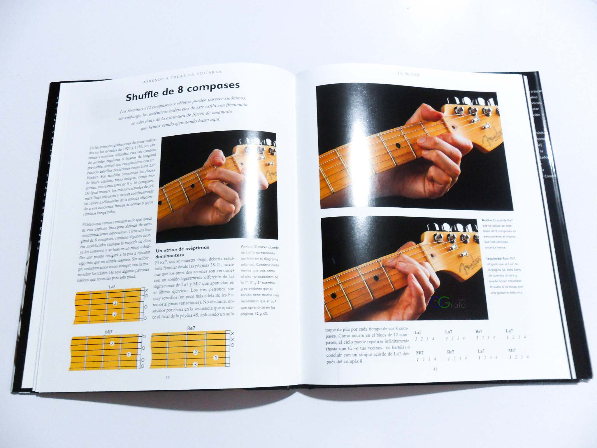 Aprender a tocar la guitarra Nick Freeth OnGrafo Libros