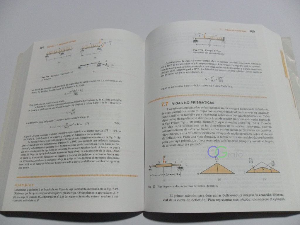 Mécanica de materiales James Gere Stephen Timoshenko OnGrafo Libros